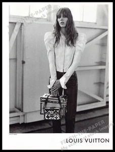 Louis Vuitton 2010s Magazine Print Ad 2015 Freja Beha Erichsen by Bruce Weber - Picture 1 of 1