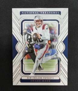 2024 Panini National Treasures #68 Drake Maye Rookie Card RC 95/99 - Bild 1 von 4