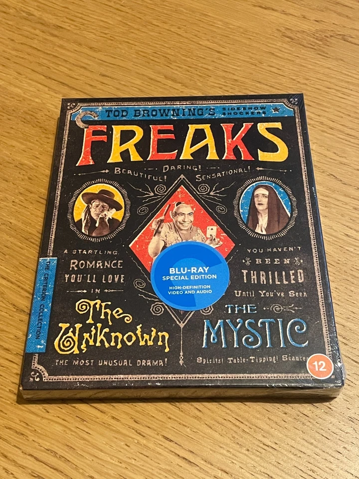 Tod Browning - Freaks Mystic Criterion Collection Blu-ray NEW SEALED - Image 1 of 2