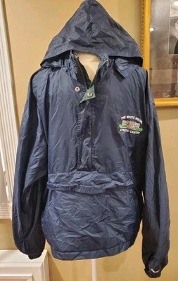 VINTAGE SIZE 2X 2XL RAWLINGS WHITE HOUSE  ATHLETIC CENTER PULLOVER JACKET - Image 1 of 4