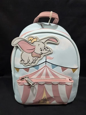 Mini Mochila Loungefly Disney Dumbo Circus Carpa Nueva Foto 1 de 2