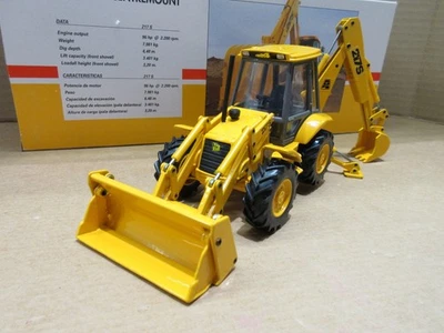 Joal JCB 217S Centremount Backhoe Loader Excavator Joal JCB Diecast model Joal - Image 1 of 4