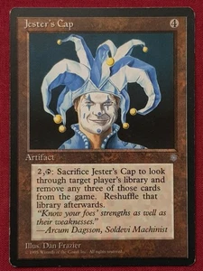 Magic The Gathering ICE AGE JESTER'S CAP artifact card MTG - Picture 1 of 2