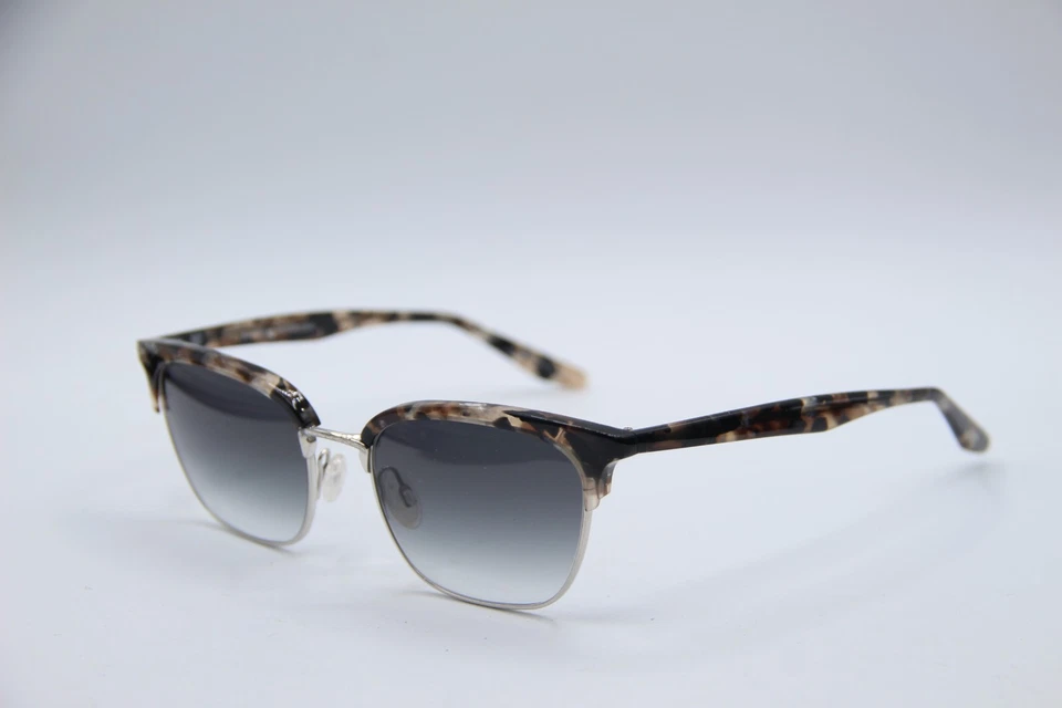 NOVO ÓCULOS DE SOL BARTON PERREIRA NIKKI ORM/SIL HAVANA ARMAÇÃO AUTÊNTICA PRATA 52-19 - Imagem 1 de 4