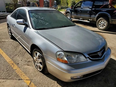 Parachoques delantero Acura CL 2001 2002 OEM plateado satinado con rejilla tiene gubias  Foto 1 de 4