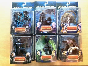 BRANDNEU Star Wars Unleashed 2002-3 Konvolut 6 Figuren in OVP - Bild 1 von 24