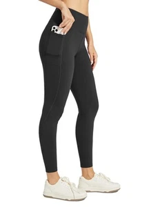 Women's Fleece Lined Leggings High Waisted Winter Thermal Yoga Running Pants ... - Picture 1 of 7