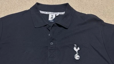 2x Tottenham Hotspur Large Polo Shirts (Navy/Black) - image 1 of 4