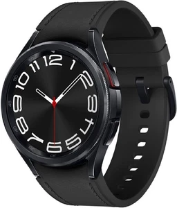Samsung Galaxy Watch6 Classic Edelstahl Smartwatch 43mm BT Schwarz SM-R950NZ - Bild 1 von 5