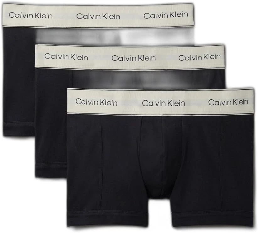 Calvin Klein Heritage Cotton Stretch Trunk 3 Pack - NB4446 - Image 1 of 1