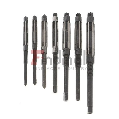7Pcs/Set Adjustable Hand Reamers, HV to H3,1/4" to 15/32" - Image 1 of 4