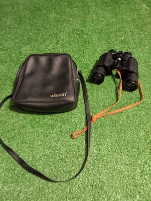 Binoculares vintage Mercury 7x35 cuerpo de aluminio con estuche Jason Japón Foto 1 de 4