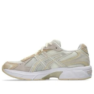 Size 10.5 W- Asics Gel-1130 White Cream Tan Women's Sneakers (1202A517 100) - Picture 1 of 4