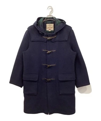 Abrigo de lona GLOVER ALL mezcla lana azul marino Foto 1 de 4