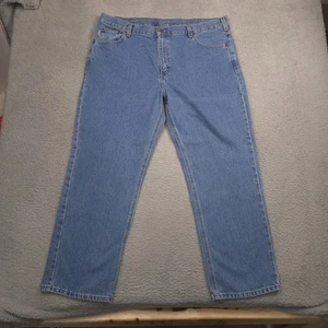 Carhartt Herren 42x30 Blue Denim Jeans B180 STW Traditional Fit Straight Leg - Bild 1 von 10