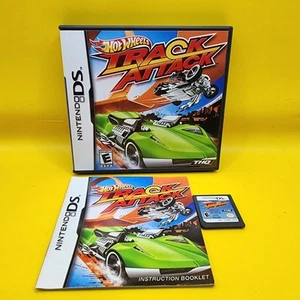 Hot Wheels: Track Attack (Nintendo DS, 2010) completo con manuale - Foto 1 di 2