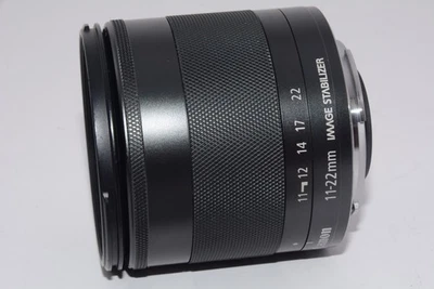 [Exc+5] Objetivo Canon EF-M 11-22 mm f/4-5,6 IS STM ZOOM de JAPÓN #j8721 Foto 1 de 4