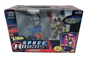 Marvel X-Men Space Riders Cyclops Action Figure with Cosmic Cruiser 1997 Toy Biz - Picture 1 of 4