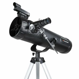 Celestron 114AZ-SR Smartphone Ready Large 114mm Newtonian Reflector Telescope - Picture 1 of 16