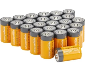 Amazon Basics 48-Pack C Cell Alkaline All-Purpose Batteries, 1.5 Volt exp08/2027 - Picture 1 of 3