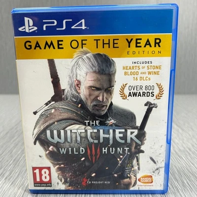 Witcher III 3 Wild Hunt Spiel des Jahres Sony PlayStation 4 PS4 Videospiel - Bild 1 von 3