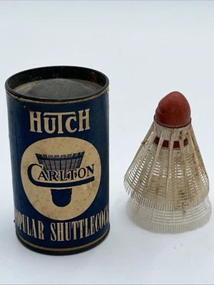 Volantes de bádminton vintage para bádminton Hutch Carlton Inglaterra deportes retro Foto 1 de 4