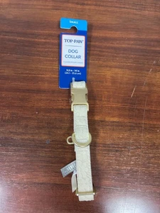 Top Paw Collare per Cani Collare in Pizzo Bianco Taglia S - Foto 1 di 2