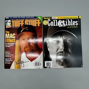 Mark McGwire Lot Of 2 Magazines Beckett Collectibles April 99 TUFF STUFF May 99 - Picture 1 of 2