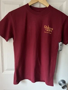 Disney Parks Animal Kingdom Rivers of Light Dark Red Shirt Size Youth Medium - Picture 1 of 10