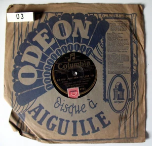 03 - Disque Columbia 78T - Ukulele Ike (Cliff Edwards) - Vintage Gramophone - Photo 1/2