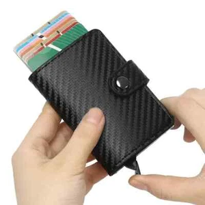 Porta Carte di Credito con sistema anticlonazione e ferma soldi interno - Foto 1 di 14