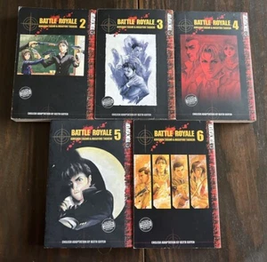 Battle Royale Volume 2,3,4,5,6, Tokyopop Rare Out of Print - Picture 1 of 8