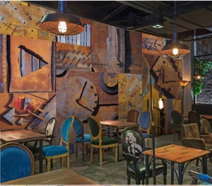 3D Eisenblech H808 Tapete Wandbild Selbstklebend Abnehmbare Aufkleber Sinsin - Picture 1 of 11