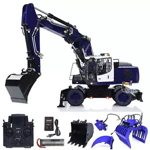 1/14 R946 Hydraulischer RC-Radbagger Ferngesteuerter Bagger Modell Grab Ripper - Bild 1 von 12