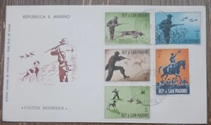REPUBLICA SAN MARINO - "CACCIA MODERNA " -PRIMO GIORNO DI EMISSIONE - FDC - Picture 1 of 2