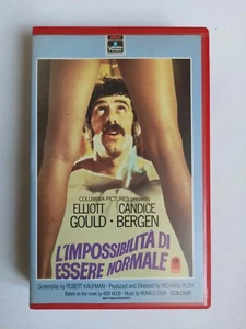 vhs L' IMPOSSIBILITà DI ESSERE NORMALE Ronald Stein 1970 1° ed noleggio 1986 RCA - Picture 1 of 3