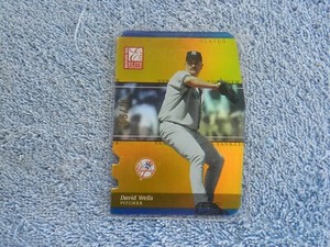 DAVID WELLS STATUS in 2003 Donruss Elite GOLD #46 ED. #17/24 ONLY 24 MADE
