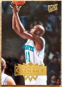1995-96 NBA Fleer Ultra #208 Glen Rice - Hornets - Picture 1 of 2