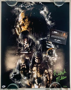 Bam Box 126/200 Derek Mears Signed 16x20 Art Print Photo Poster w/ CoA Predators - Picture 1 of 6