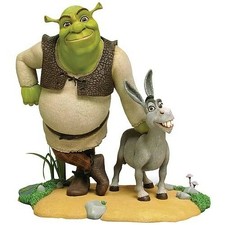 SHREK AND DONKEY 10 INCH STATUE LIMITED EDITION