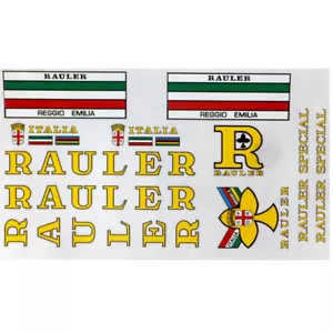 Calcomanías Rauler vintage elección de diferentes colores. - Imagen 1 de 4