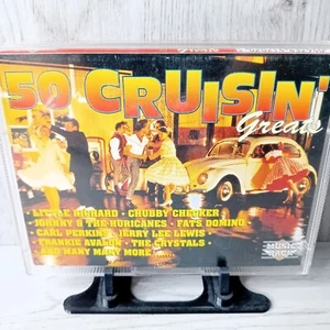 50 CRUISIN GREATS CASSETTE TAPE ALBUM - RARE RETRO VINTAGE MUSIC (JUST 1 TAPE) - Picture 1 of 4