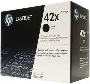 HP Q5942X 42X NEU Original Tonerkassette VERSIEGELT - Bild 1 von 1