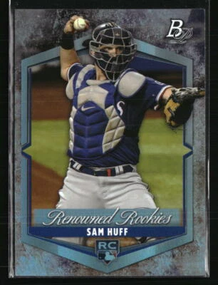 Sam Huff 2021 Bowman Platinum #RR-15  Baseball Card - Image 1 of 2