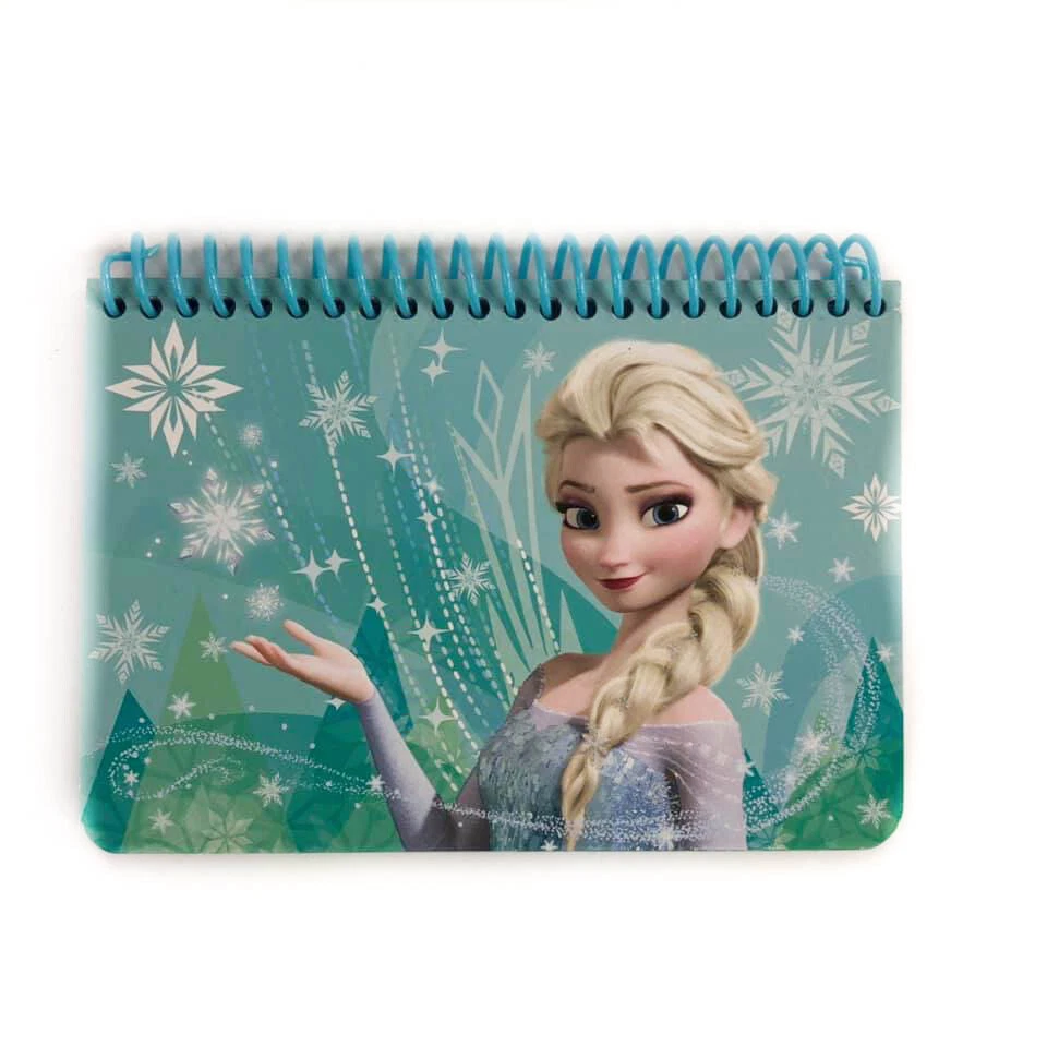 Disney Frozen Queen Elsa Blue Autograph Book Small Note Pad 40 Sheets