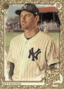 2019 Allen and Ginter Gold #268 Adam Ottavino New York Yankees BX 50A - Picture 1 of 2