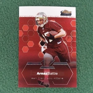 Arnaz Battle 2003 Topps Finest ROOKIE card #75 San Francisco 49ers - Picture 1 of 2