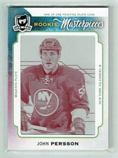 14-15 UD Upper Deck The Cup  John Persson  1/1  Printing Plate  Rookie
