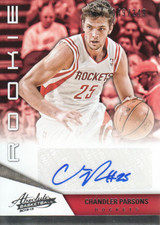 2012-13 Absolute #220 Chandler Parsons Rookie Autograph /249