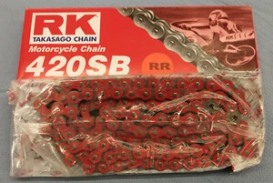 RK Kette 420 SB 108 rot Motorradkette / Antriebskette - Bild 1 von 1